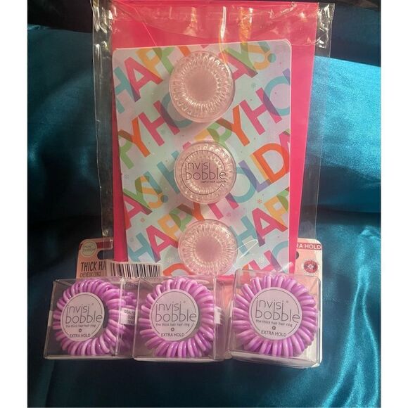 INVISIBOBBLE Accessories - INVISIBOBBLE Extra Hold The Secret Purple 3 Piece/card